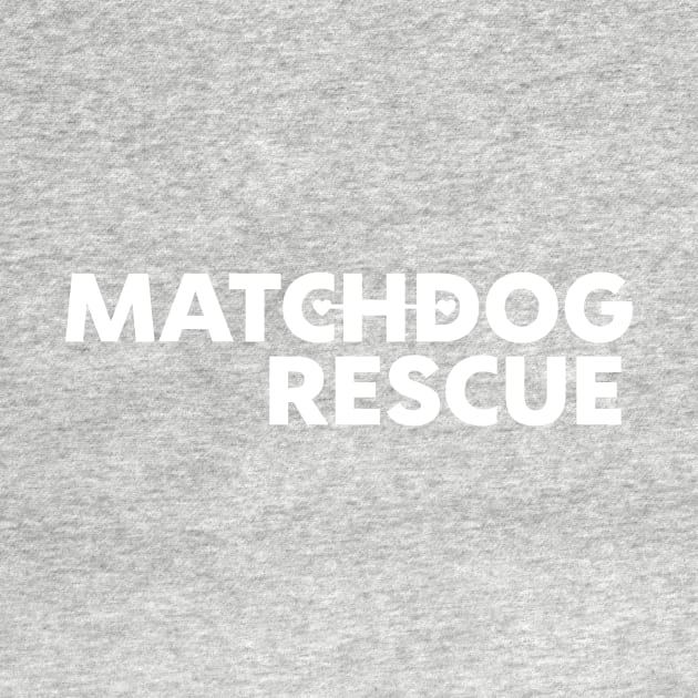 MDR logo white by matchdogrescue